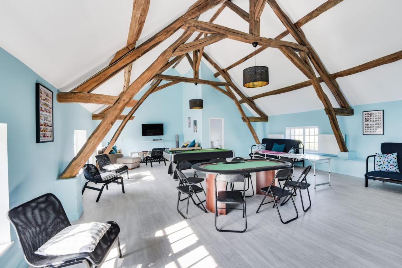 Crazy Villa Etisseaux 45 - Heated Pool - Volley Court - 1H30 Paris - 45P Saint-Maurice-sur-Aveyron Екстер'єр фото